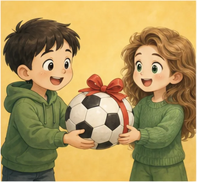 a football