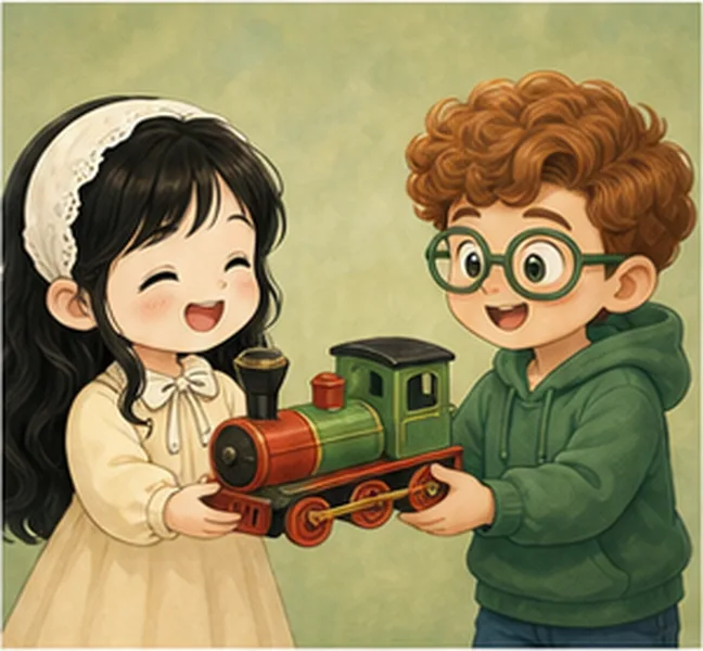 a toy train