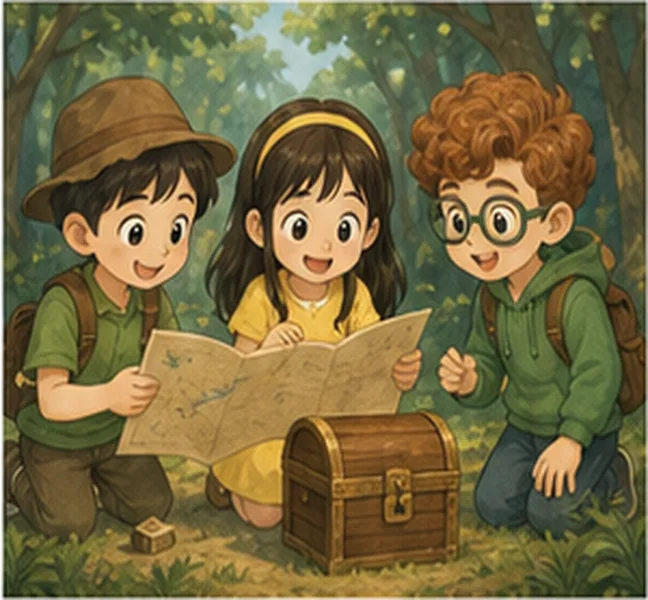 a treasure hunt