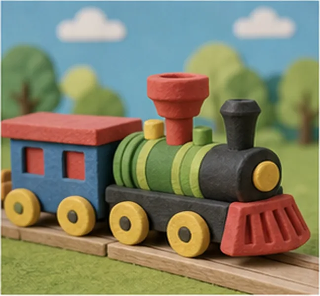 a toy train