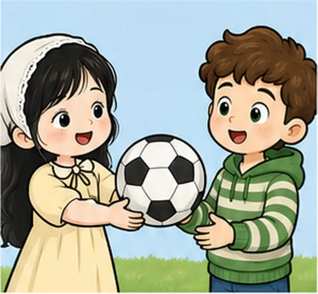 a football