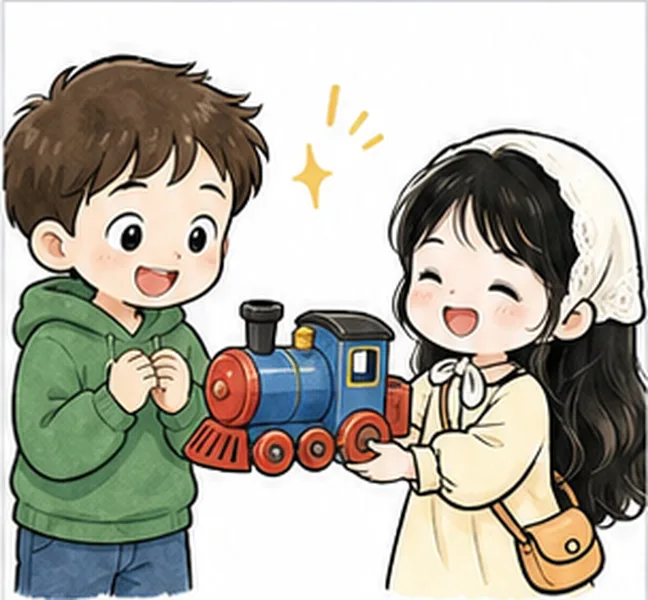 a toy train