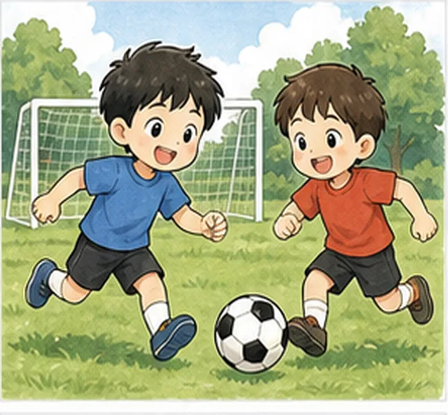 they playing football