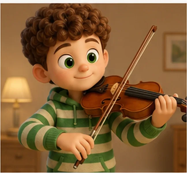 the violin