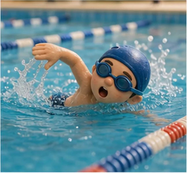 swimming