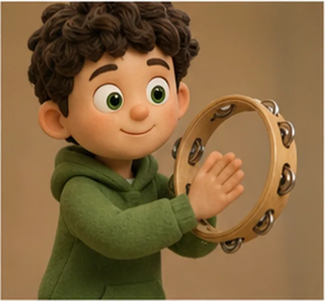 the tambourine