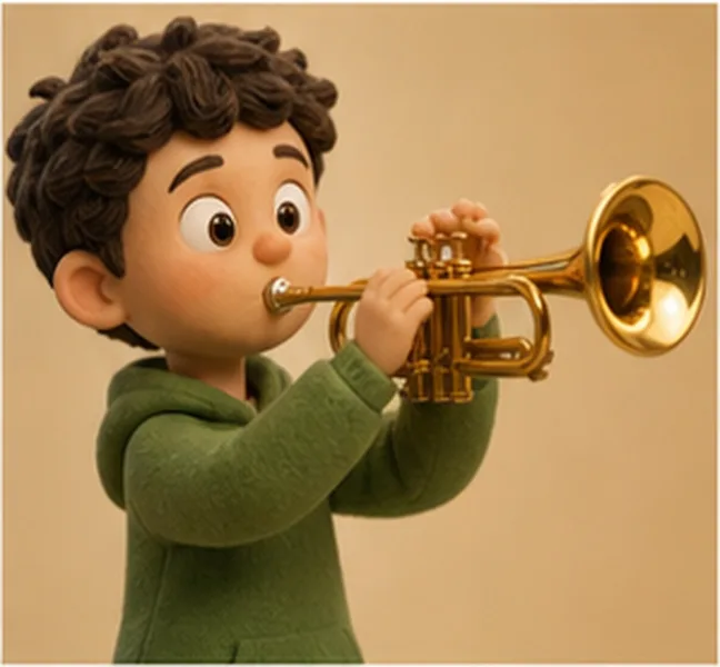 the trumpet