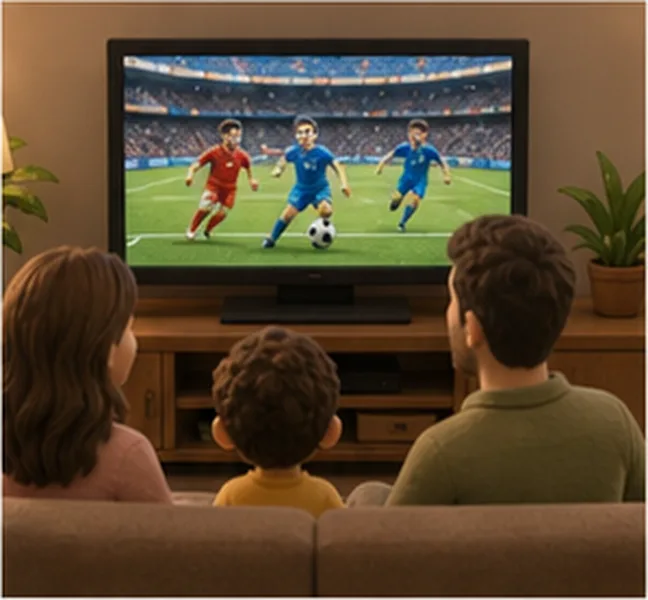 a football match