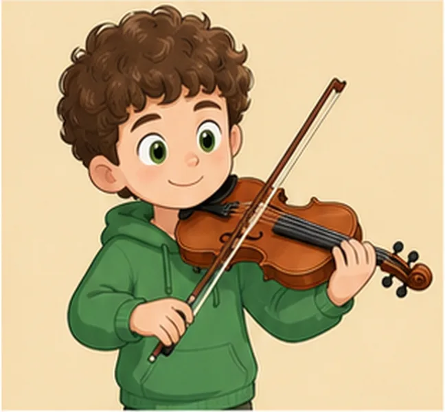 the violin