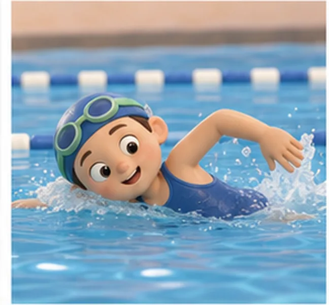 swimming