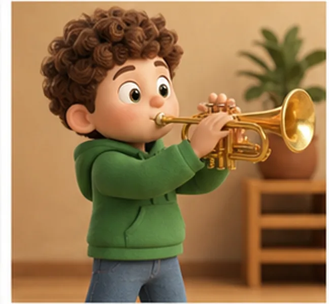 the trumpet