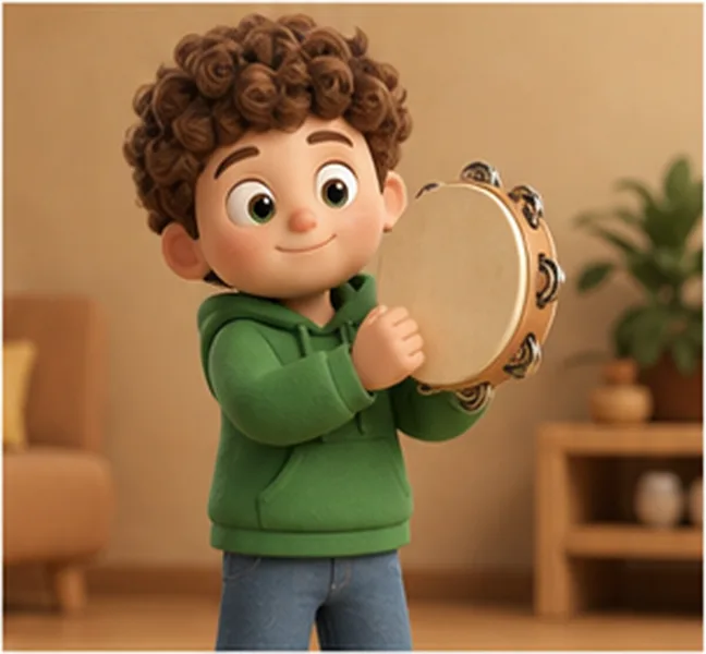 the tambourine