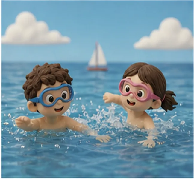 in the sea
