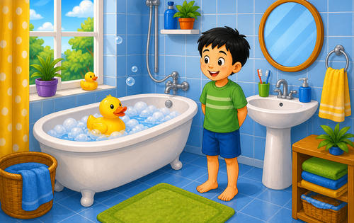 The Duck in the Bath